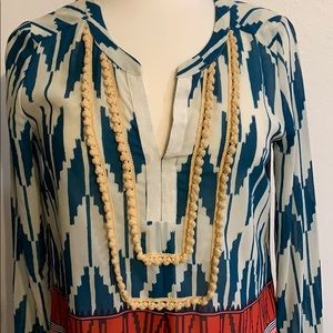 Maeve Tops - Anthropologie - Maeve brand patterned blouse Maeve Tops - Anthropologie - Maeve brand patterned blouse